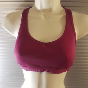 Reebok Play Dry Pink Sports Bra